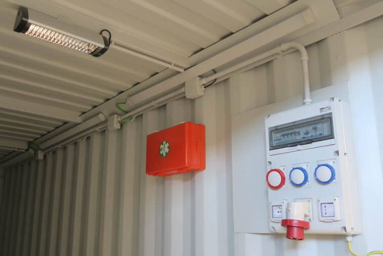 Impianti elettrici per container