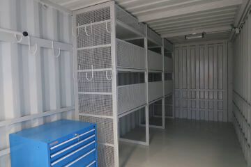 Scaffalature metalliche per container